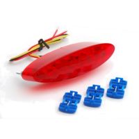 R&G LA0005 Zadní světlo s červeným plexi